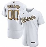 Customized Men's Washington Nationals Active Player White 2022 All-Star Flex Base Stitched Jersey,baseball caps,new era cap wholesale,wholesale hats